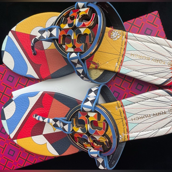 NIB Tory Burch Miller Sandals - Picture 6 of 6